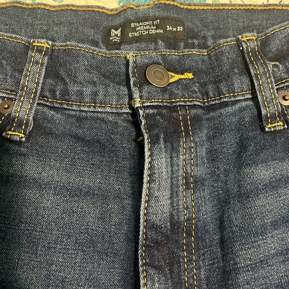 Men's Relaxed Fit Jeans - Blue - Picture 6 of 6